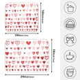 thumbnail image 2 of Ryvnso Hearts Print Dish Drying Mat for Kitchen Countertop 16x18 Small Dish Pad Drainer Rack Dish Sink Mats, 2 of 7