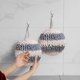 thumbnail image 4 of melotizhi Absorbent Hanging Hand Towel For Kitchen & Bathroom Reusable Absorbent Hanging Hand Towel Quick Dry Plush Towel Soft Fuzzy Hand Towel, Brown, 4 of 9