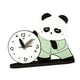 thumbnail image 3 of Bonito reloj de mesa con forma de panda, elegante y práctico reloj de escritorio, silencioso, para hotel, oficina, dormitorio infantil, sala de estar Estilo B, 3 of 8