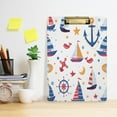 thumbnail image 4 of Sailing Ship Acrylic Clipboards A4 Standard Letter Size Clipboard 12.5" X 9" Clip Board for Students Teacher Office, 4 of 7