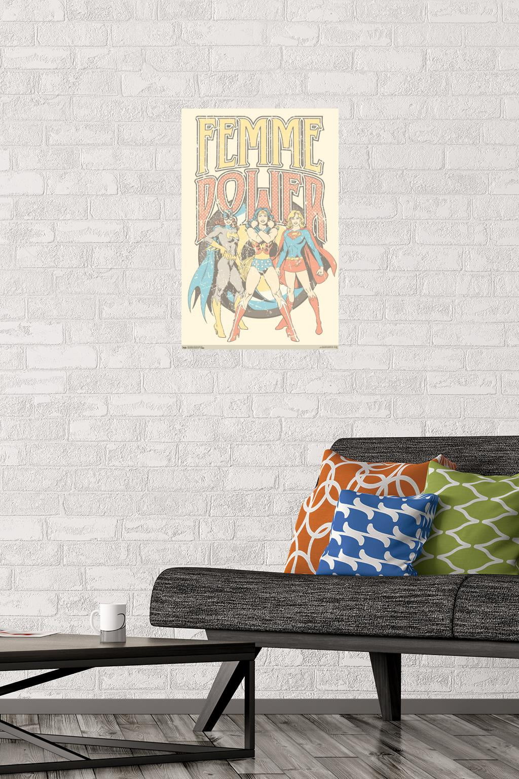 DC Comics - Women Of DC - Femme Power Wall Poster, 14.725" x 22.375"