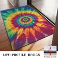 thumbnail image 3 of Colorful Rainbow Tie Dye Spiral Pattern Door Rugs,Washable Non Slip Door Mats Indoor,Decorative Door Mats,Entry Mat Indoor for Entrance,Bedroom,Kitchen,Bathroom,20"x32", 3 of 6