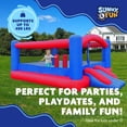 thumbnail image 6 of Sunny & Fun Fun Bouncy Inflatable Jump House for Kids with Blower, 6 of 10