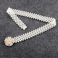 thumbnail image 4 of Cinturón elástico de perlas para mujer, vestido de decoración ancha, suéter de cintura versátil de estilo coreano, cadena de cintura, falda casual de moda, 4 of 5