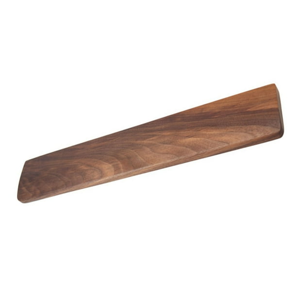 Almohadilla de Descanso de Muñeca de Teclado de Madera, Reposacabeza de Madera de Nogal Muñeca Anti -Slip Ergonómica Cómoda para el Cargo