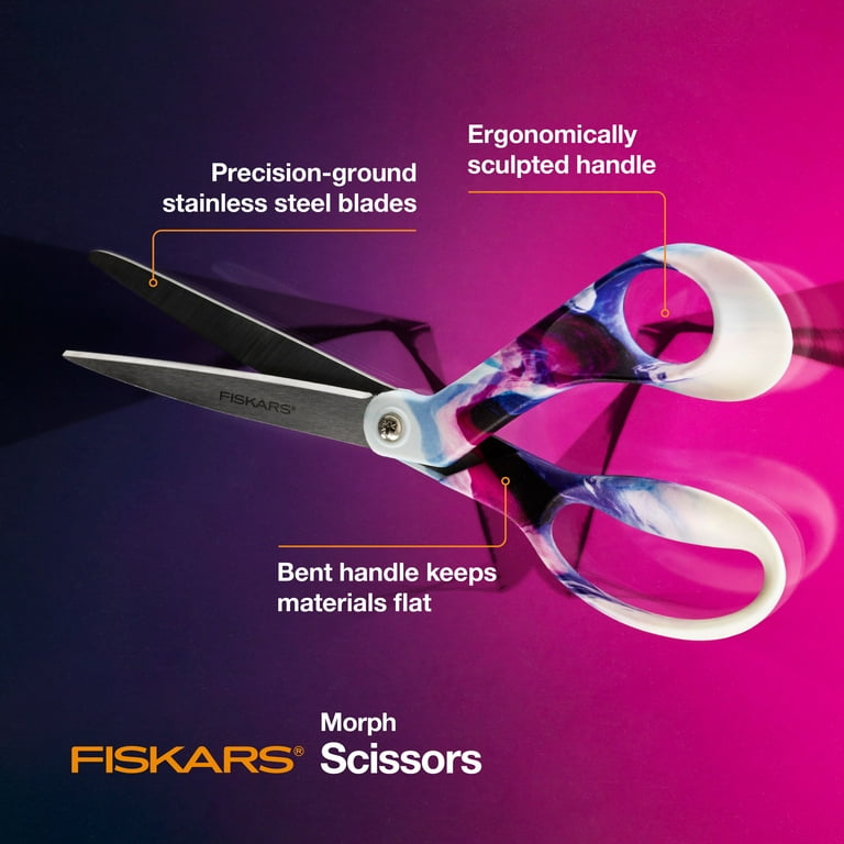 Fiskars Explore Stainless-Steel All-Purpose Scissors 8