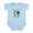 Sky Blue, variant on CafePress - Hike A T 2 Infant Bodysuit - Baby Light Bodysuit, Size Newborn - 24 Months