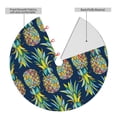 thumbnail image 2 of Yiaed Colorful Pineapples Print Christmas Tree Skirt , Tree SkirtsTree Mat for Christmas Winter Holiday Indoor Decorations-48", 2 of 7
