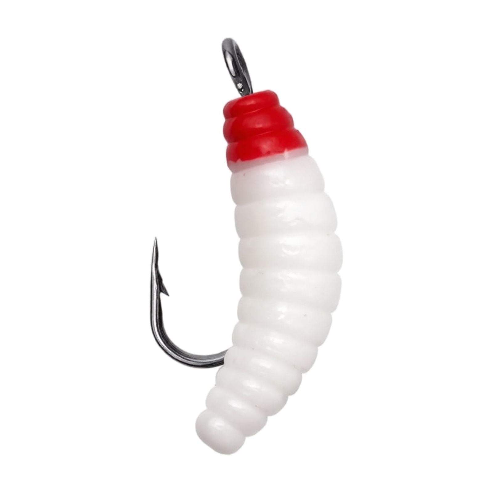 Bionic Fishing Lure with Segmented Curved Worm Design Realistic Soft Plastic Fishing Lures for Crappie Fishing and Trout Angling Practical Fathers Day Fishing Gift for Anglers 1