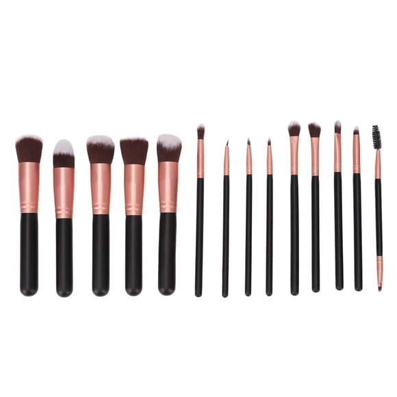 Pinceaux de Maquillage, Ensemble de 14 Pinceaux de Maquillage Pinceaux de Maquillage Ensemble de Pinceaux Cosmétiques Valeur Exceptionnelle
