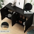 thumbnail image 5 of Fluted Credenza with Adjustable Storage / Add Style to Your Home and Organize Items, 5 of 7