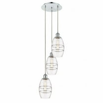 Innovations Lighting - Vaz - 3 Light Cord Hung Multi Pendant In Industrial