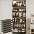 thumbnail image 2 of 6-Pack 33x16" Wire Rack Covers – Imitation Wood, Easy Install for Pantry, Kitchen & Closet (Dark Wood), 2 of 8
