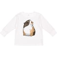 thumbnail image 3 of Inktastic Cute Short Hair Guinea Pig Boys or Girls Long Sleeve Toddler T-Shirt, 3 of 5