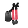 thumbnail image 1 of Scienceny Doble correa para el hombro Simple Universal ajustable acolchado cortacésped arnés reemplazo Trimmer componentes jardinería Herramientas eléctricas negro rojo, 1 of 6