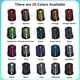 thumbnail image 4 of 5 pares de cordones elásticos autoblocantes para niños, sin ataduras, cordones elásticos sin inmovilizador con 100 cm para adultos, ancianos, discapacitados, corredores, maratón, triatlón, 4 of 5