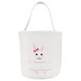 thumbnail image 1 of Storage Bag Easter Basket Cute Animal Canvas Bucket Large Capacity Portable Handle Design For Kids, 1 of 14