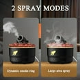 thumbnail image 3 of Cannon Humidifier, Cannon Blast Aroma Humidifier Diffuser, Mini Cannon Humidifier, Vapor Cannon Desktop Humidifier, Essential Oil Diffusers for Home, with 2 Spray Modes, 7 Colors LED Lights (White), 3 of 7