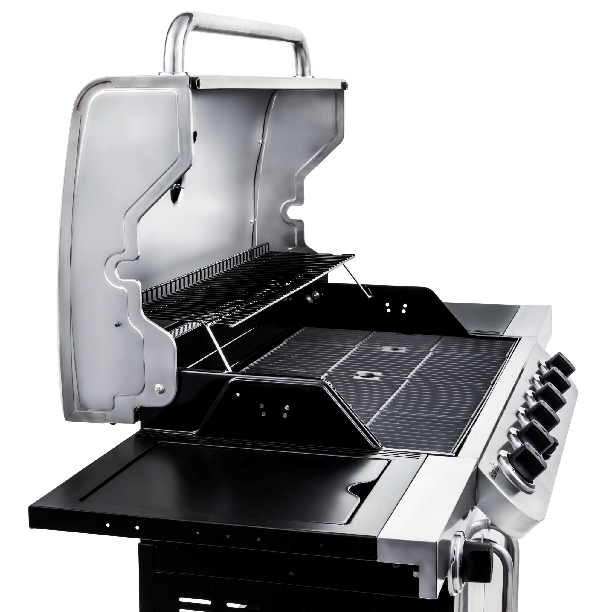 Char-Broil Performance Series 6-burner Liquid Propane Gas Grill with Side Burner, Black & Stainless - image 4 of 11