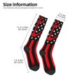 thumbnail image 2 of Naloa Nautical American Flag Knee Socks, High Socks Long Stretchy Sock Women Knee High Stocking, Long Socks for Women, 2 of 6