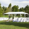 thumbnail image 6 of Holaki 10x30' Outdoor Garden Gazebo Wedding Party Tent Canopy Marquee with 5 Removable  Sidewalls, 6 of 7