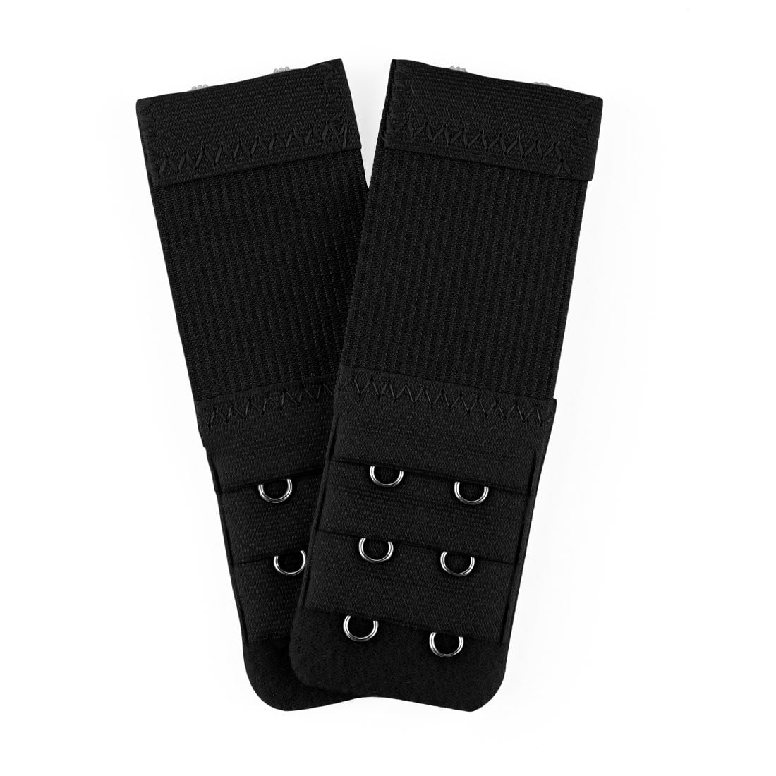 Bra Extenders Elastic Bra Hook Extension 3 Rows(2/3/4 hook) for Women Black-3 2 hooks | Walmart