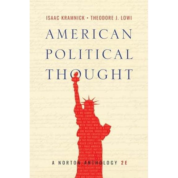 Pre-Owned American Political Thought: A Norton Anthology (Paperback) 0393655903 9780393655902