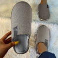 thumbnail image 2 of Men's Women's Indoor Home Shoes Warm Shoes Soft-soled Cotton Slippers S Slippers Mens 9 Mens Slippers Arch Support Men's Slippers Size 11 Extra Wide Summer Slippers for Men Mens Slippers Size 13, 2 of 5