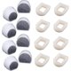 thumbnail image 1 of 16 Pack Foam Prefilters and Carbon Filter Compatible with Petsafe Drinkwell Fountain Inox 360 Avalon, 1 of 5