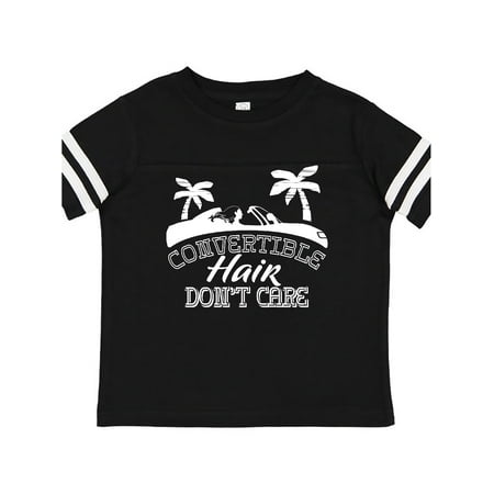 

Inktastic Convertible Hair Don t Care Car Silhouette Gift Toddler Toddler Girl T-Shirt