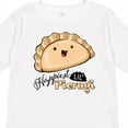 thumbnail image 4 of Inktastic Happiest Lil' Pierogi Boys or Girls Long Sleeve Toddler T-Shirt, 4 of 5