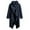 Blue, variant on Odeerbi Trench Coat For Men Windbreaker Mid-length Cloak Cardigan Long-sleeved Jacket Coffee