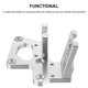 thumbnail image 3 of Trans Shifter Cable Bracket Reemplazo Efectivo Del Soporte Del Cable K20 K40 K Series Shift Cable Bracket Soporte De Cable De Transmisión Inoxidable Para Automóvil Noticed VI004300-00, 3 of 7
