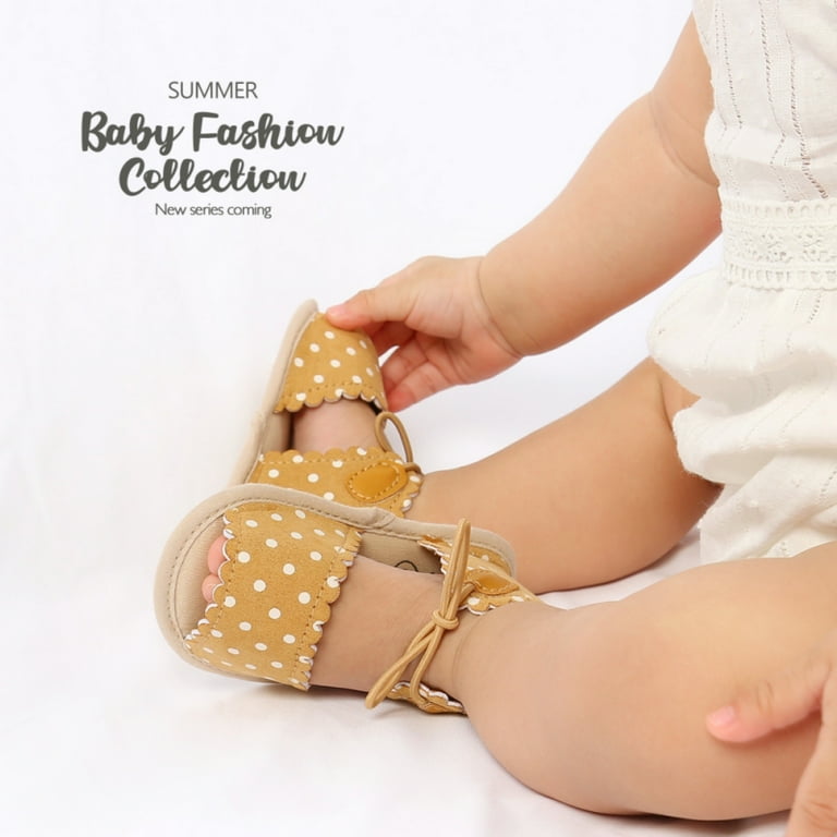 Baby lace deals up sandals