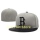 thumbnail image 1 of Gorros planos ajustados originales Boston Real, gorra de Hip Hop, letra B, ajuste verdadero, sombrero de camionero, sombrero de papá, venta al por mayor Fivean unisex, 1 of 2