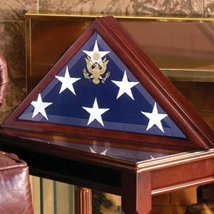 American Flag Display Case by Flags Connections