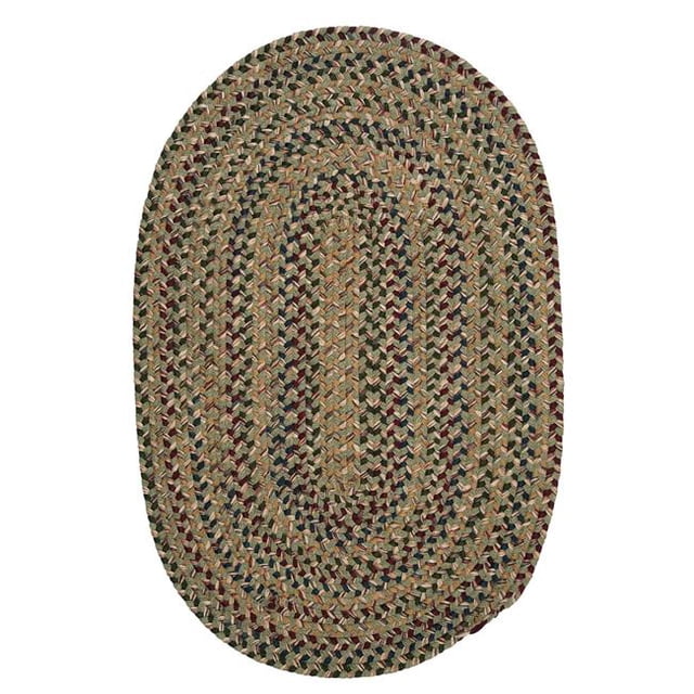 Colonial Mills TL60R072X108 Tapis Réversible 6 x 9 Pieds au Crépuscule&44; Paume