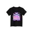 thumbnail image 1 of T-Shirt Graphique pour la Rentrée Scolaire des Enfants - Col Rond Décontracté, Haut à Manches Courtes en Poly avec Design Amusant pour Étudiants, Idéal pour le Printemps/été/automne, Vêtements pour Étudiants/design Ludique/t-Shirt à Texture Douce, 1 of 6