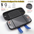 thumbnail image 4 of Portable Carrying Case for Nintendo Switch 2, Hard Shell Travel Storage Bag with 10 Game Card Slots, Waterproof Protective Case with Accessories Organizer, 4 of 7