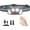 T129 1 Pack, variant on LED Headlamp Rechargeable with Motion Sensor, Headlamps for Adults Rechargeable with White Red Light  6 Modes for Outdoor Camping Running Hard Hat Fishing Repair, 3 Pack