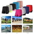 thumbnail image 1 of Dry Women 2-in-1 Running Shorts Quick Drying Breathable Active Training Exercise Jogging Cycle Shorts with Longer Liner, 1 of 7