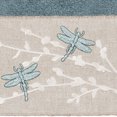 thumbnail image 3 of Linum Home Textiles Texture/Embroidery Turkish Cotton Hand Towel, 16" x 30", Blue, 3 of 3