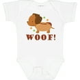 thumbnail image 3 of Inktastic Dachshund Hot Dog Funny Boys or Girls Baby Bodysuit, 3 of 5