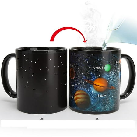 

Heat Changing Mug Color Changing Cup Galaxy Magic Coffee Mug Disappearing