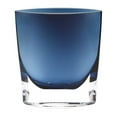 thumbnail image 1 of Elegant and Modern Murano Style Art Glass Colorful Centerpiece for Home Decor - Samantha Midnight Blue Vase, 8 Inches, 1 of 1