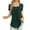 Army Green, variant on Fesfesfes Women Shirts Womens Fashion Sold Color V-Neck Underwaist Comfortable Loose T-shirt Short Sleeve Blouse Casual Tops Short Sleeve Undershirts for Women S(US:4)