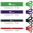 thumbnail image 4 of XPRT Fitness Resistance Bands Pull Up Assist Bands Stretching Powerlifting Set of 4, 4 of 8