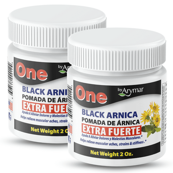 Arymar Arnica Salve Ointment, Pain Relieving Rub - 2 oz (2-Pack)