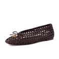 thumbnail image 3 of Cushionaire Witty Hand Woven Ballet Flats for Women, Comfortable Pointed Toe Flat Shoes with Bow Detail and Memory Foam, 3 of 19