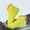 Yellow, variant on ​​Blue L-Size Non-Slip Rubber Overshoe Covers - All-Weather Slip-Resistant Reusable Boot Protectors for Cycling Hiking Snow​​